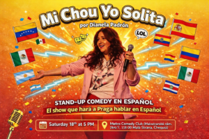 stand up comedy en español en Praga